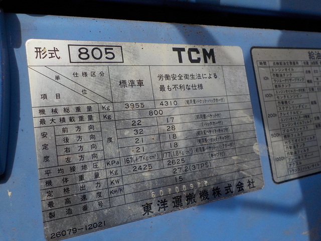 TCM805  : Exporting used cars, tractors & excavators from Japan