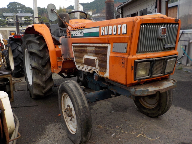 KUBOTA L2802  : Exporting used cars, tractors & excavators from Japan